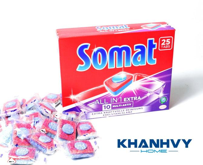Viên rửa bát Somat