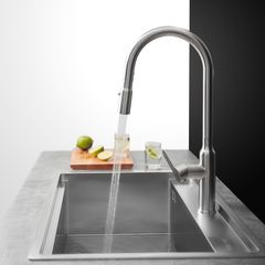 Vòi rửa chén Malloca K046-SS