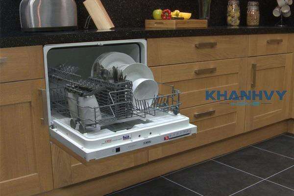 Máy rửa chén âm tủ gọn, thẩm mỹ cao