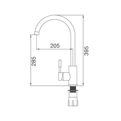 Vòi rửa chén Malloca K569-C