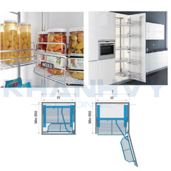 Kệ 12 rổ inox 304 Higold 202208