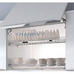 Kệ chén 2 tầng âm tủ inox Higold 401012