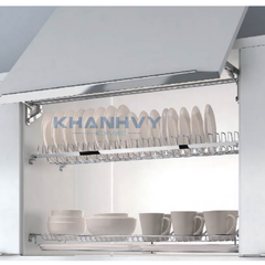 Kệ chén 2 tầng âm tủ inox Higold 401013