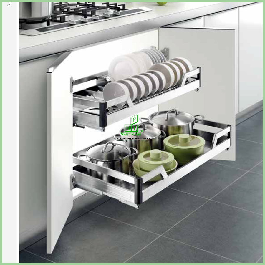  Tìm chén dĩa dễ dàng với kệ chén dĩa dạng bản inox 304 303311, 303312, 303313, 303314 tại Khánh Vy Home