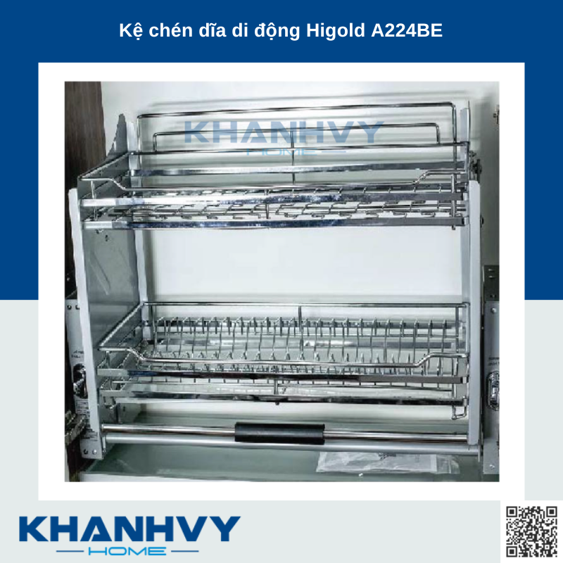  Sản phẩm kệ chén dĩa di động Higold A224BE, A223BE, A222BE, A221BE chính hãng tại Khánh Vy Home
