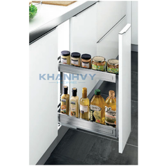 Kệ gia vị 2 tầng bản tủ 200mm Higold 306001
