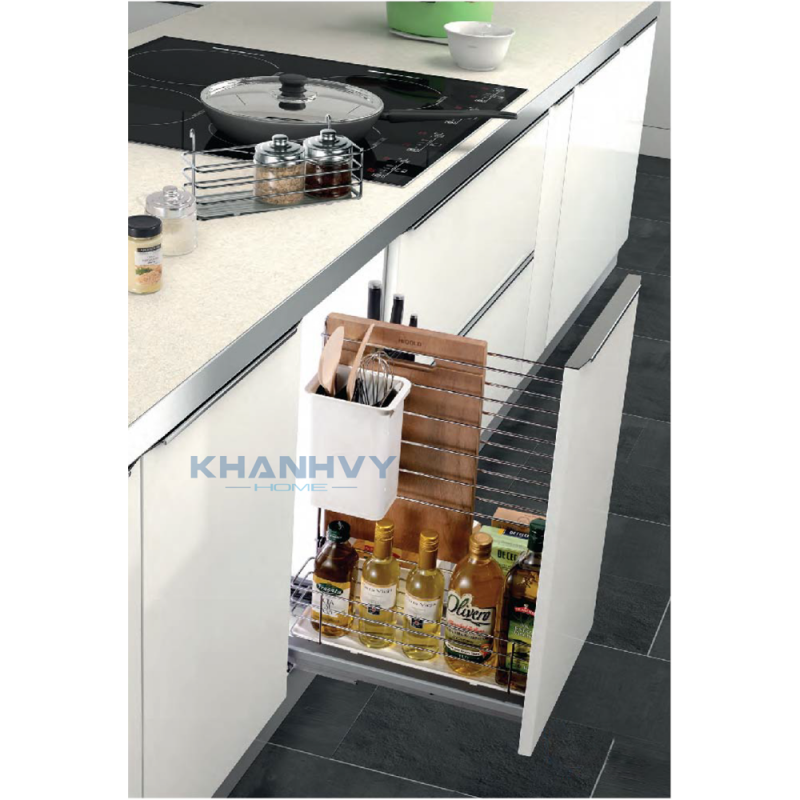 Kệ gia vị dụng cụ god ray giảm chấn inox 304 Higold 306063