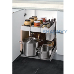 Kệ gia vị dụng cụ noah giảm chấn inox 304 Higold 306073