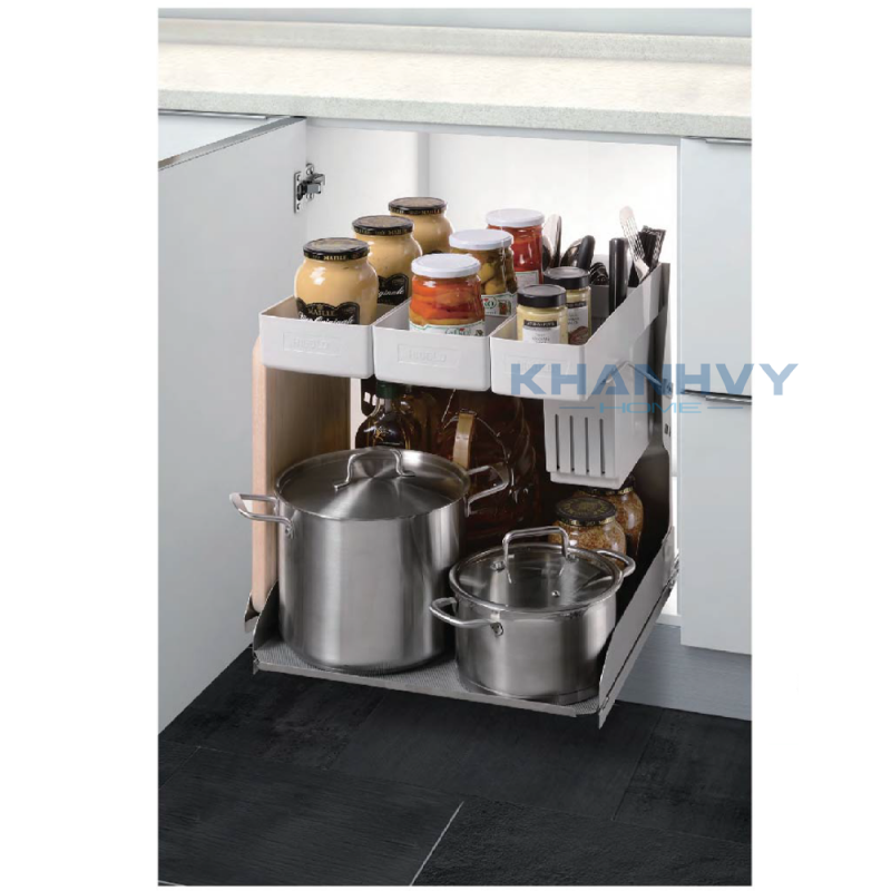 Kệ gia vị dụng cụ noah giảm chấn inox 304 Higold 306073