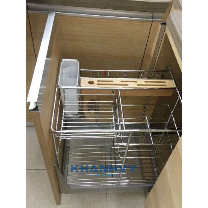Kệ gia vị giảm chấn 400mm Higold 306041