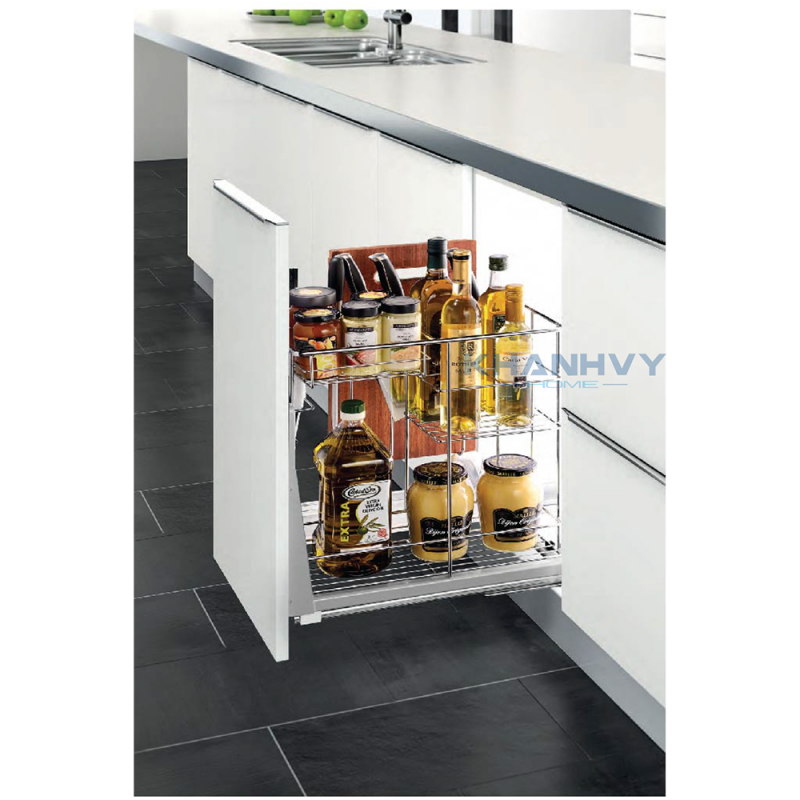 Kệ gia vị giảm chấn 400mm Higold 306041