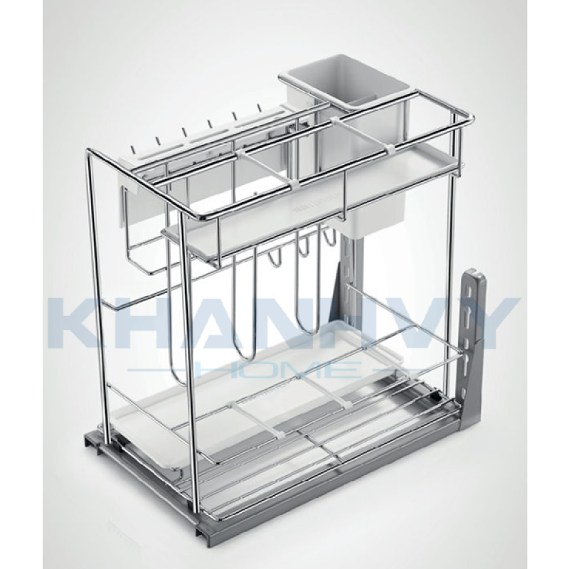 Kệ gia vị Martin ray giảm chấn inox 304 Higold 306092