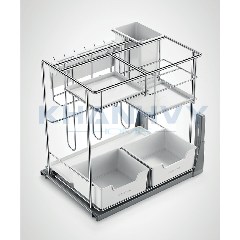 Kệ gia vị Martin ray giảm chấn inox 304 Higold 306093