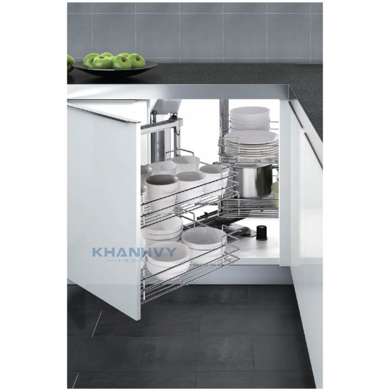 Kệ góc inox phải Higold 101006