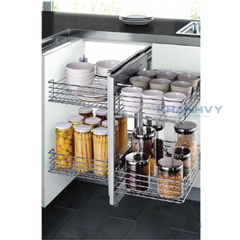 Kệ góc kéo inox 304 Higold 101011