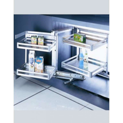 Kệ góc trái - phải inox bản GSPTJ017GA - GSPTJ017GB