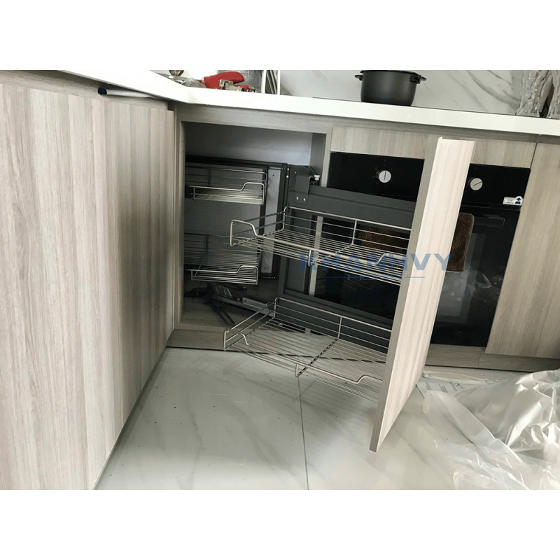 Kệ liên hoàn nan - ray giảm chấn Eurogold EPS102