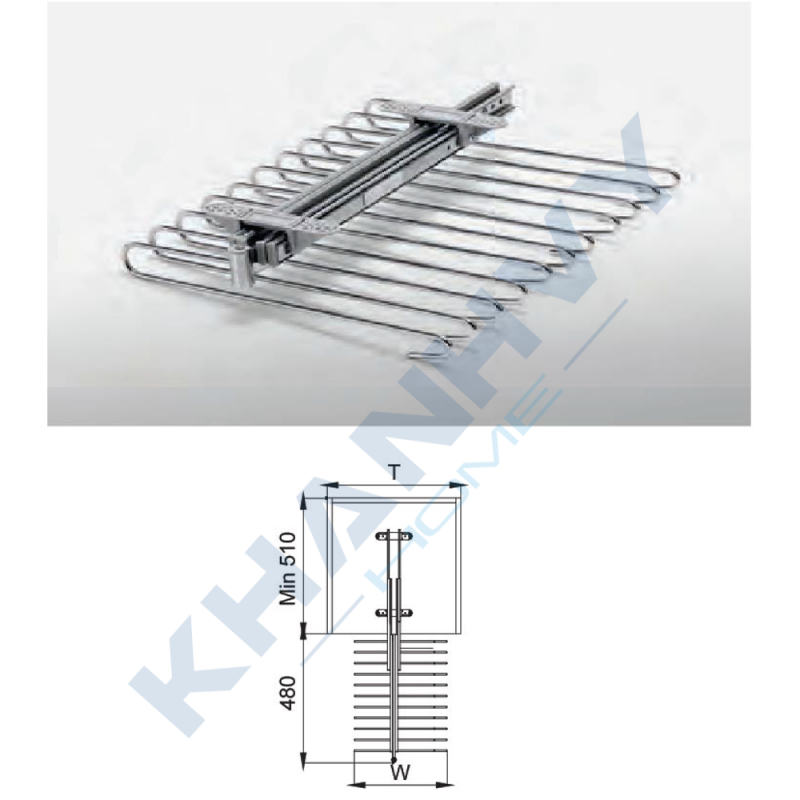 Kệ mắc quần Higold 703011
