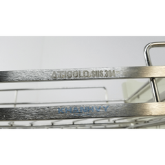 Kệ nâng hạ bát đĩa inox 304 mờ Atigold ATD80
