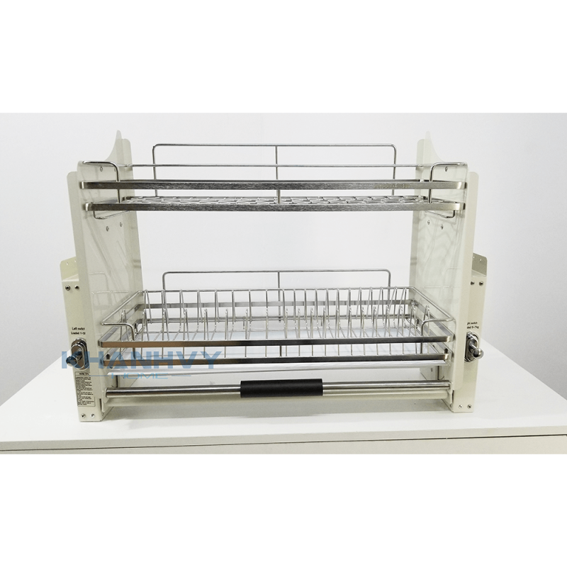 Kệ nâng hạ bát đĩa inox 304 mờ Atigold ATD80