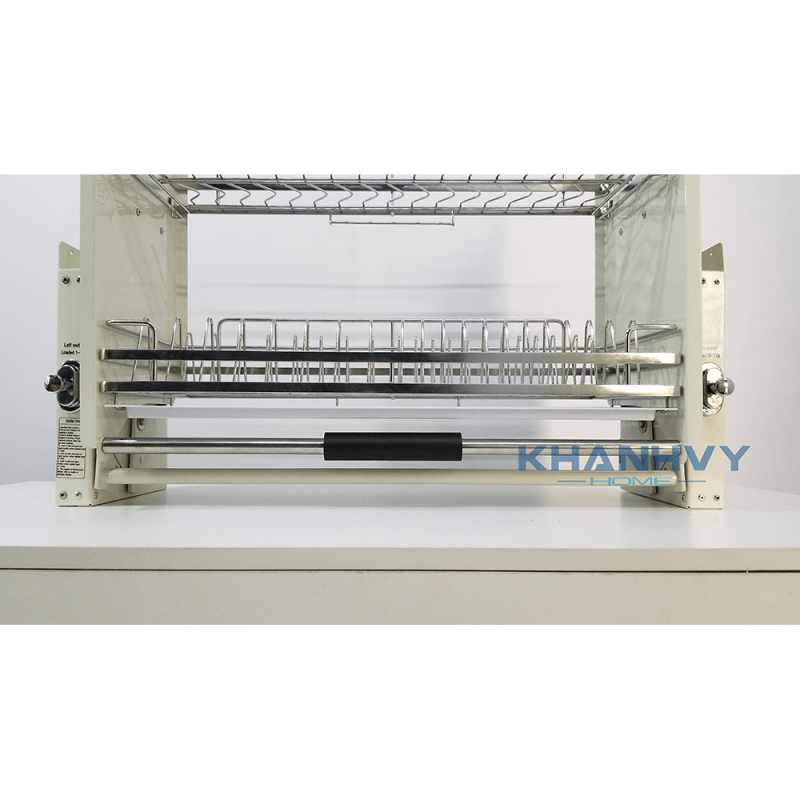 Kệ nâng hạ bát đĩa inox 304 mờ Atigold ATD80