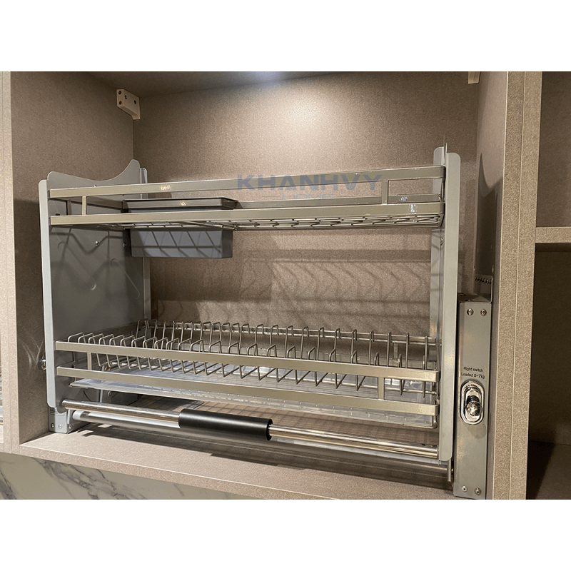 Kệ nâng hạ úp chén dĩa Imundex 800mm 7 801 100