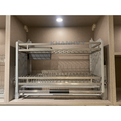 Kệ nâng hạ úp chén dĩa Imundex 800mm 7 801 100