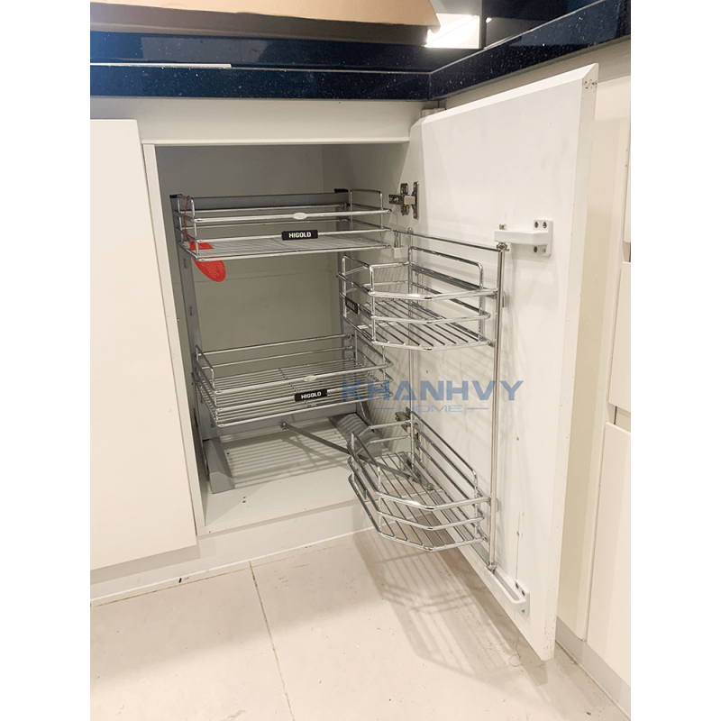 Kệ thực phẩm 4 rổ inox 304 Higold 309010