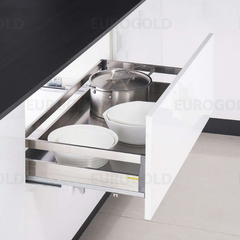 Kệ xoong nồi hộp 2 lớp đáy, gắn cánh Eurogold EUB7560