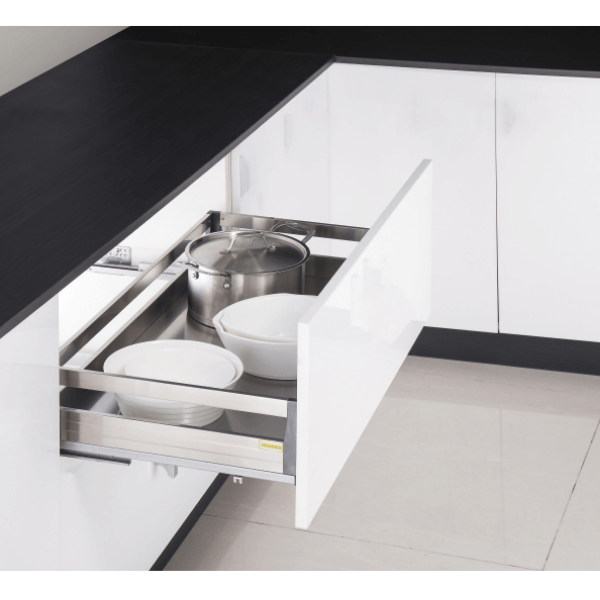 Kệ xoong nồi hộp 2 lớp đáy, gắn cánh Eurogold EUB7570
