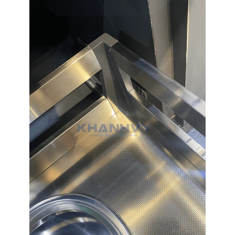 Kệ xoong nồi hộp 2 lớp đáy, gắn cánh Eurogold EUB7580