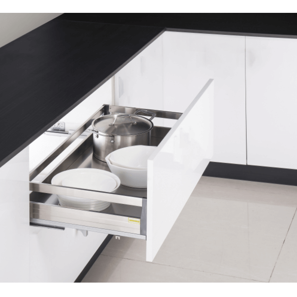 Kệ xoong nồi hộp 2 lớp đáy, gắn cánh Eurogold EUB7590