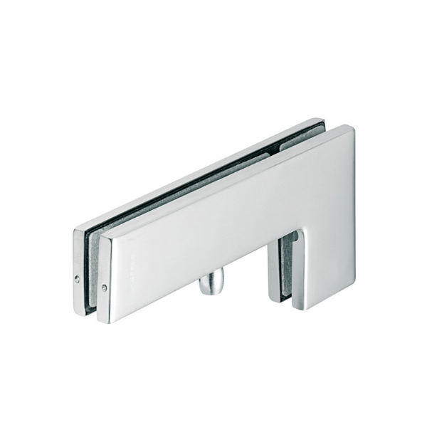 Kẹp Kính Chữ L Inox Mờ Hafele 981.50.040