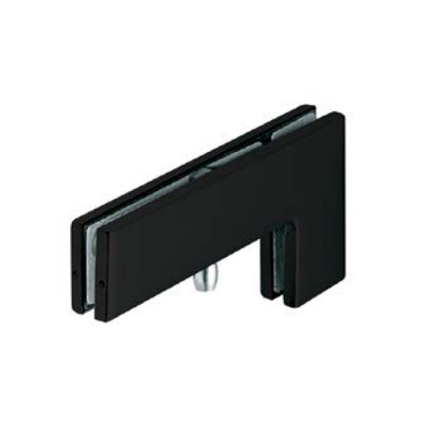 Kẹp Kính Chữ L Màu Đen 80Kg Hafele 981.00.664