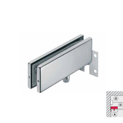 Kẹp Kính Trên Khung Gắn Tường Inox Bóng Hafele 981.00.666
