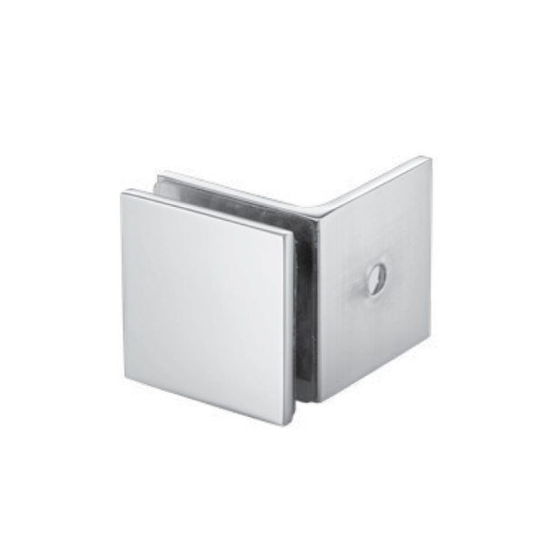 Kẹp Kính Tường 90º Nhà Tắm Có Đế Hafele 981.77.910