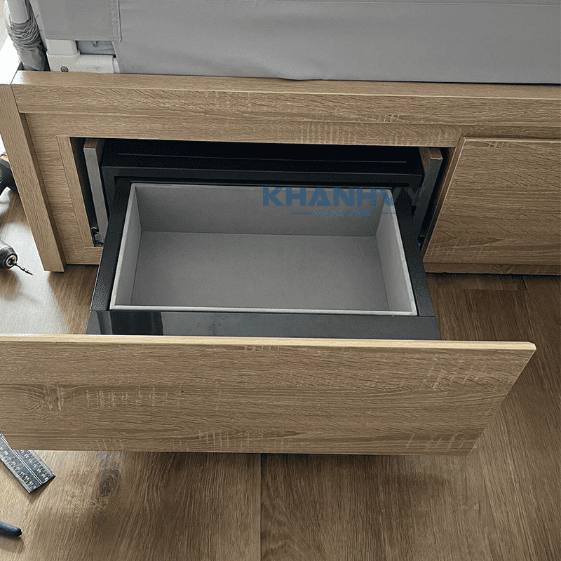 Két sắt mini, Két sắt âm tủ SB-800, bàn phím cảm ứng