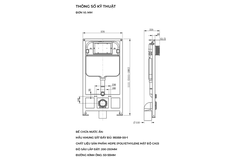 Két nước âm tường Jomoo 95058-00-I011