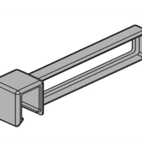 Khẩu chia ô, màu xám ZC7U10F0 Hafele 550.74.585