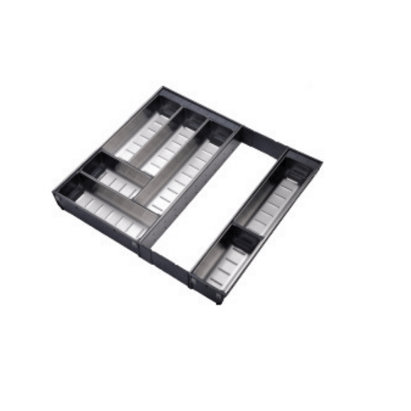 Khay chia thìa nĩa inox 304 mỏ rộng Eurogold ETC645E