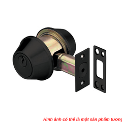 Khóa cóc 2 đầu chìa Hafele màu đen 911.64.384
