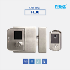 Khóa cổng vân tay PHGlock FE38-DC