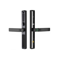 Khóa cửa nhôm vân tay hubert HB CN77 BLACK