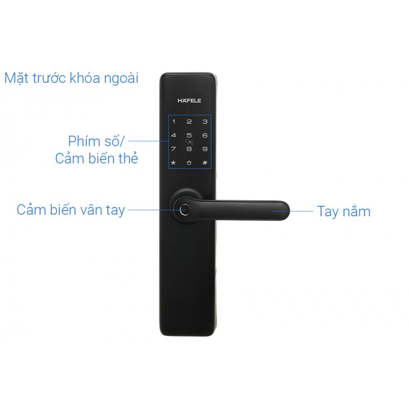 Khóa điện tử Hafele DL7600 912.20.230