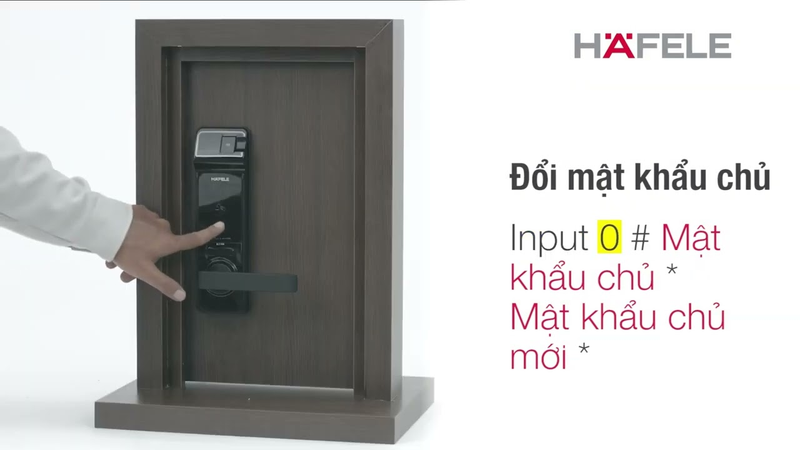 Khóa điện tử Hafele EL7700-TCS 912.05.718