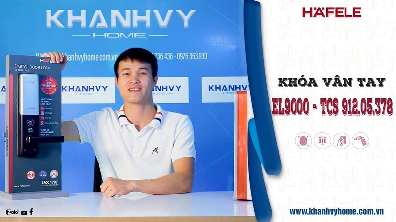 Khóa điện tử Hafele EL9000 - TCS 912.05.378