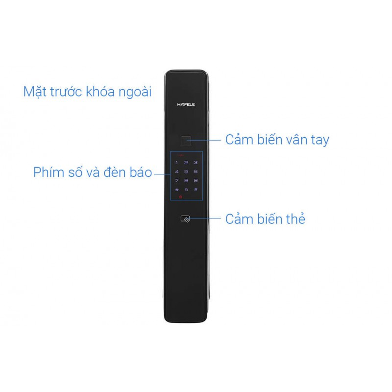 Khóa điện tử Hafele PP9000 912.05.691