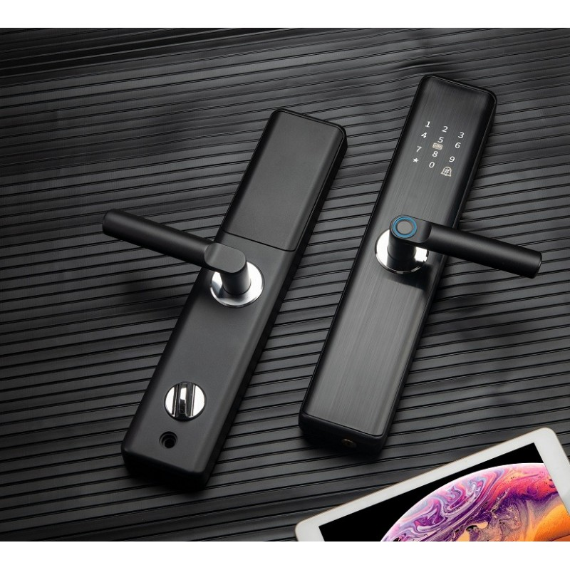 Khóa điện tử Hubert HB CG59 Rough Black