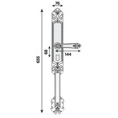 Khóa điện tử Hubert HB DS77 Copper