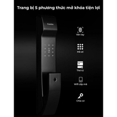 Khoá điện tử Kaadas K9-5W Black